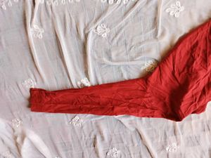 Stylish maroon collared formal shirt