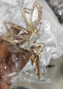 Gold Fairy Hair Claw Clip