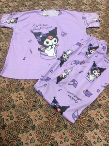 Cute Kuromi Pajama Set