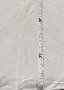 Flared Denim Jeans with white tie-dye Tshirt