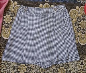 Cute Gingham Skort
