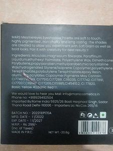 MARS Mesmereyes Eyeshadow Palette