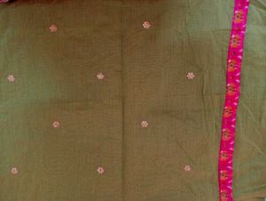 OFFER! RAW POCHAMPALLY SILK KURTA MATERIAL FOR S