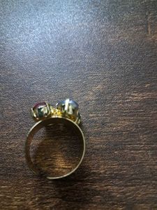 Multi-gemstone statement ring