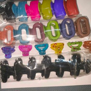 Assorted Hair Claw Clips - Pack of Many