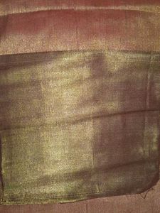 Elegant Metallic Weave blouse material
