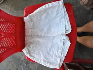 Comfortable White Shorts