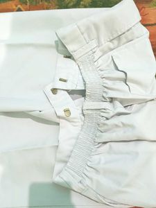 White New Pant ( Used Only Once)