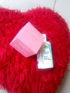 CeraVe Cleanser &amp; Dot n Key Night Cream combo