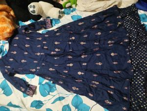 Beautiful Navy Blue anarkali