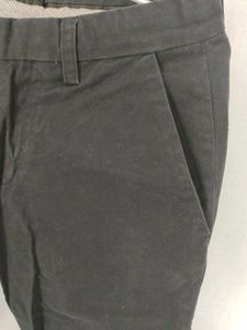 Men's Black Casual Trousers