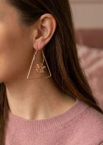 Rose Gold Layered Hoop Earrings