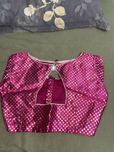 Pink Polka Dot Blouse (new)
