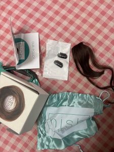 nishhair Brown Clip-In Hair bang