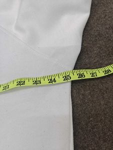 Adidas White Zip-Up Hoodie