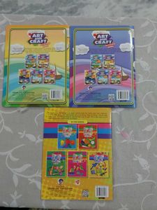 Art and Craft Activity Books Set