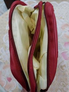 Zara Red Backpack