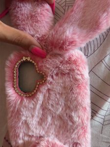 Fluffy Bunny IPhone 16 Plus Cover