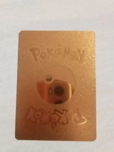 Gold Pokemon VMAX Card