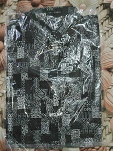 Men's Printed Casual Shirt XXL