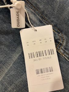SAVANA Light Wash Wide Leg Jeans