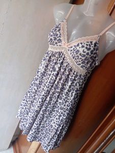 Women's Leopard Print Chemise