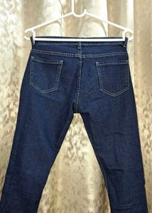Navy Blue Skinny Fit Denim Jeans