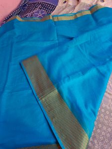 Unused Soft Blue Saree (Women's)