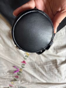 H&amp;M Black Shoulder Bag With Sling And Pouch