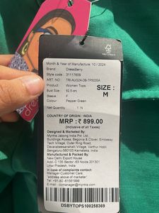Emerald Green Bell Sleeve Blouse