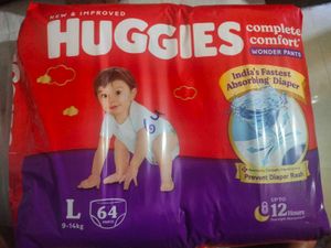 Huggies Wonder Pants Diapers L size