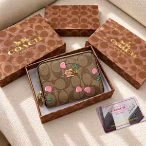 COACH*( COPY)12A QUALITY ZIPPER WALLET WD BOX