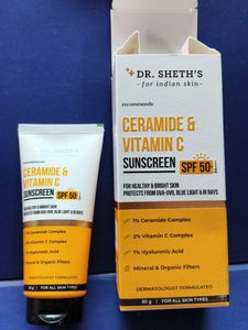 Dr. Seth's Ceramide & Vitamin C Sunscreen SPF 50