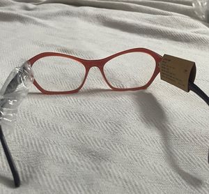 Stylish Black &amp; Red Eyeglasses Frames