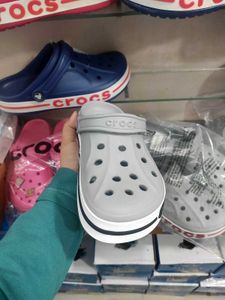 Grey Bayaband Crocs🎀