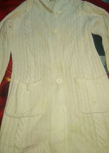long woolen sweater