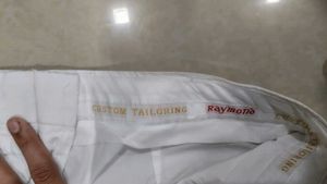 Classic White Men's Trousers
