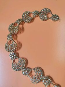 Gold-Toned Jadanagam Hair Ornament