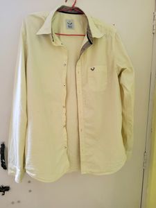Men Cotton Shirt Large