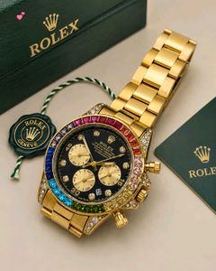 ROLEX MENS DAYTONA RAINBOW PERPETUAL OYSTER WATCH
