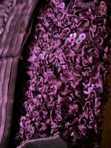 Purple One-Shoulder Party Bridesmaid Dress