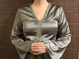 Pretty Satin Crop Top