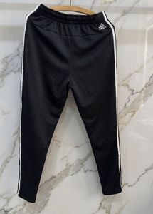 M size Adidas Black lower with White Stripes