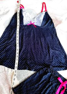 Polka Dot Cami &amp; Shorts Set