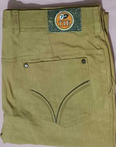 TIE Khaki Casual Pants