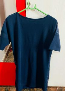 Sequin Graphic Tee