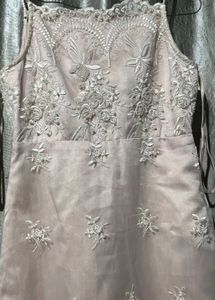 Elegant Embroidered Evening Gown