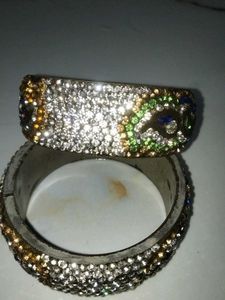 Sparkling Rhinestone Bangles