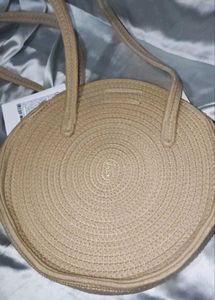 Sunday Forever  Jute Handbag