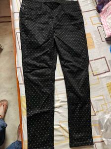 Stylish Black Printed Pants